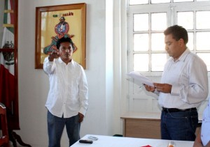 Toma protesta Director de Obras Publicas