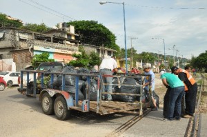 6 TONELADAS DE BASURA 14 DE SEPT