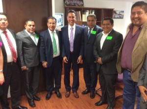 Diputados de Oaxaca se reunieron con el diputado federal Guillermo Anaya