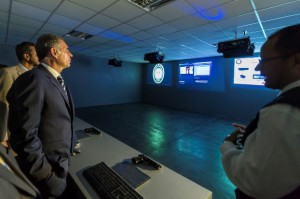 Gabino Gobernador - Inauguración del Stand de Tiro Virtual de la AEI 18