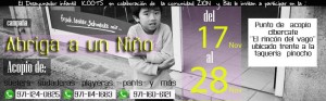 Nota Internet Invitan a partcipar en la campaña Abriga a un niño 26 Nov 2014 -