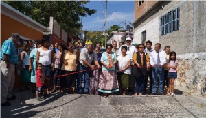 Inauguran red de drenaje sanitario en la colonia San Pablo (2)