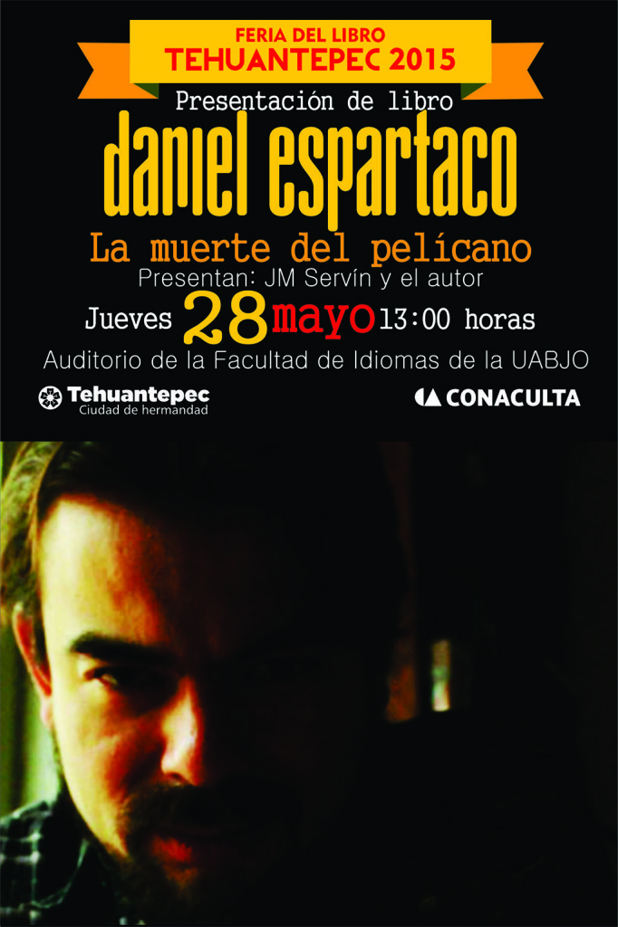 28 Mayo flyer DANIEL ESPARTACO