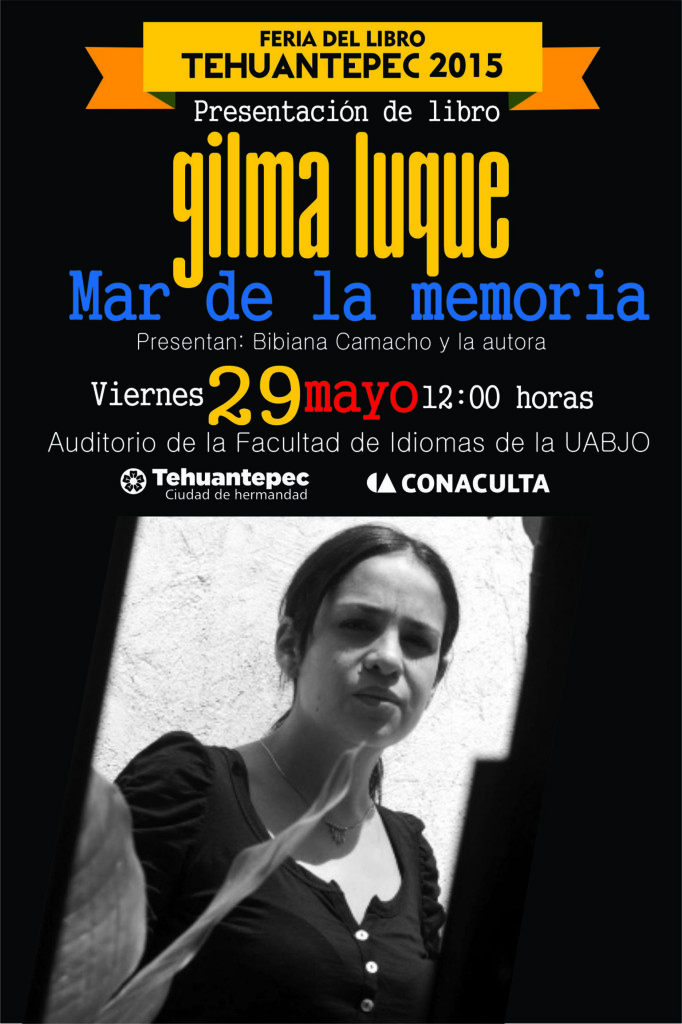 29 Mayo flyer GILMA LUQUE