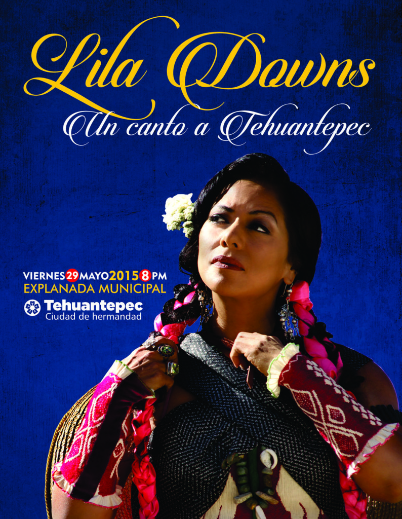 flyer Lila Downs tehua