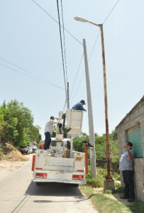 Mejoran lámparas Led el servicio de alumbrado en San Pablo Norte. (5)