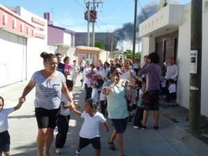 Evacuaron el CENDI