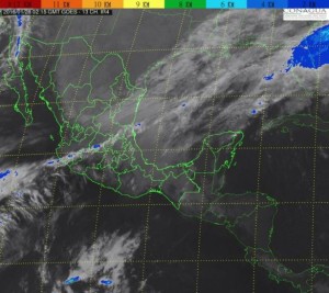 Frente frio número 34, remanentes de la octava tormenta invernal.