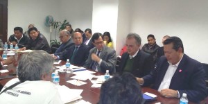 Reunion en la SEGOB con participacion de las tres entidades, municipales y el organo de representación agrario (1)