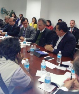 Reunion en la SEGOB con participacion de las tres entidades, municipales y el organo de representación agrario (2)