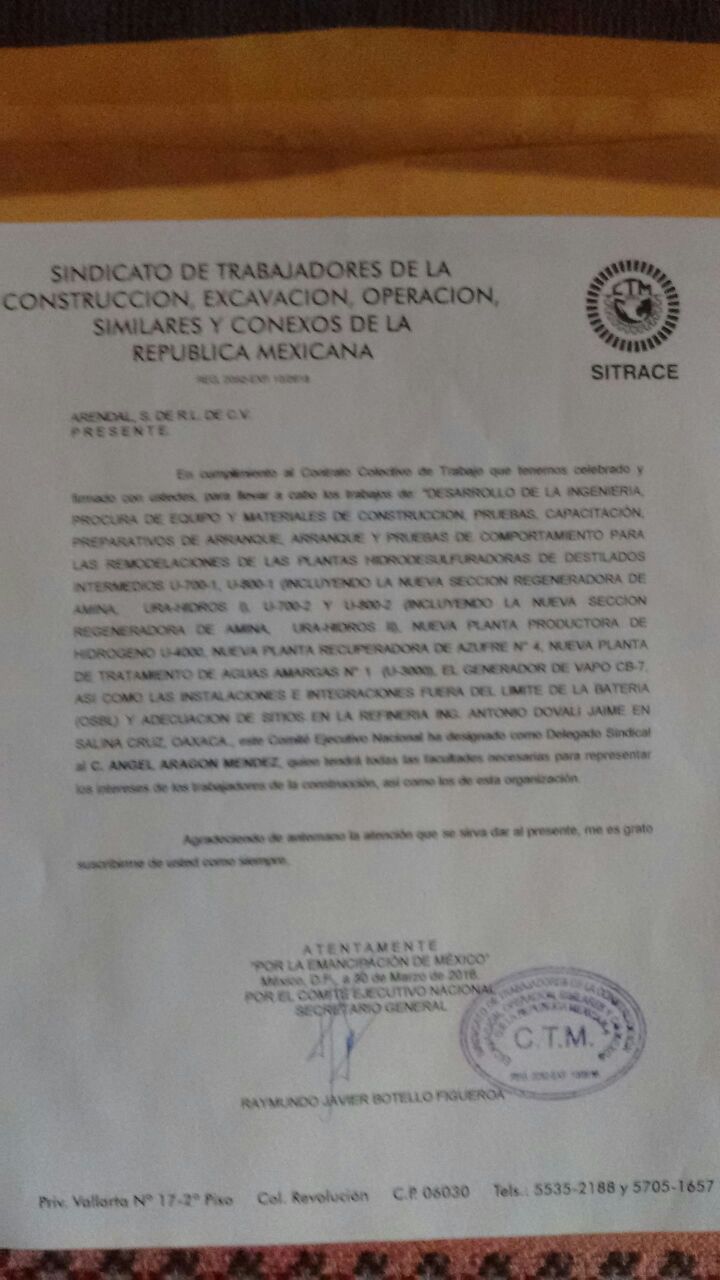 La titularidad del contrato de Ángel Aragón