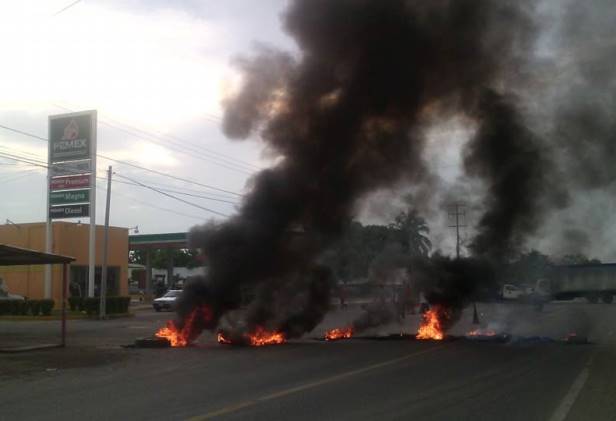 Bloqueo en Tehuantepec